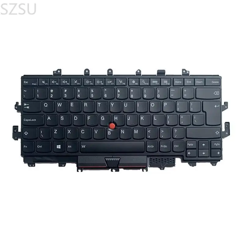 SZSU Laptop Keyboard with English Letters/Characters- Full Size Desktop Design for ThinkPadx1 2016yoga Laptop