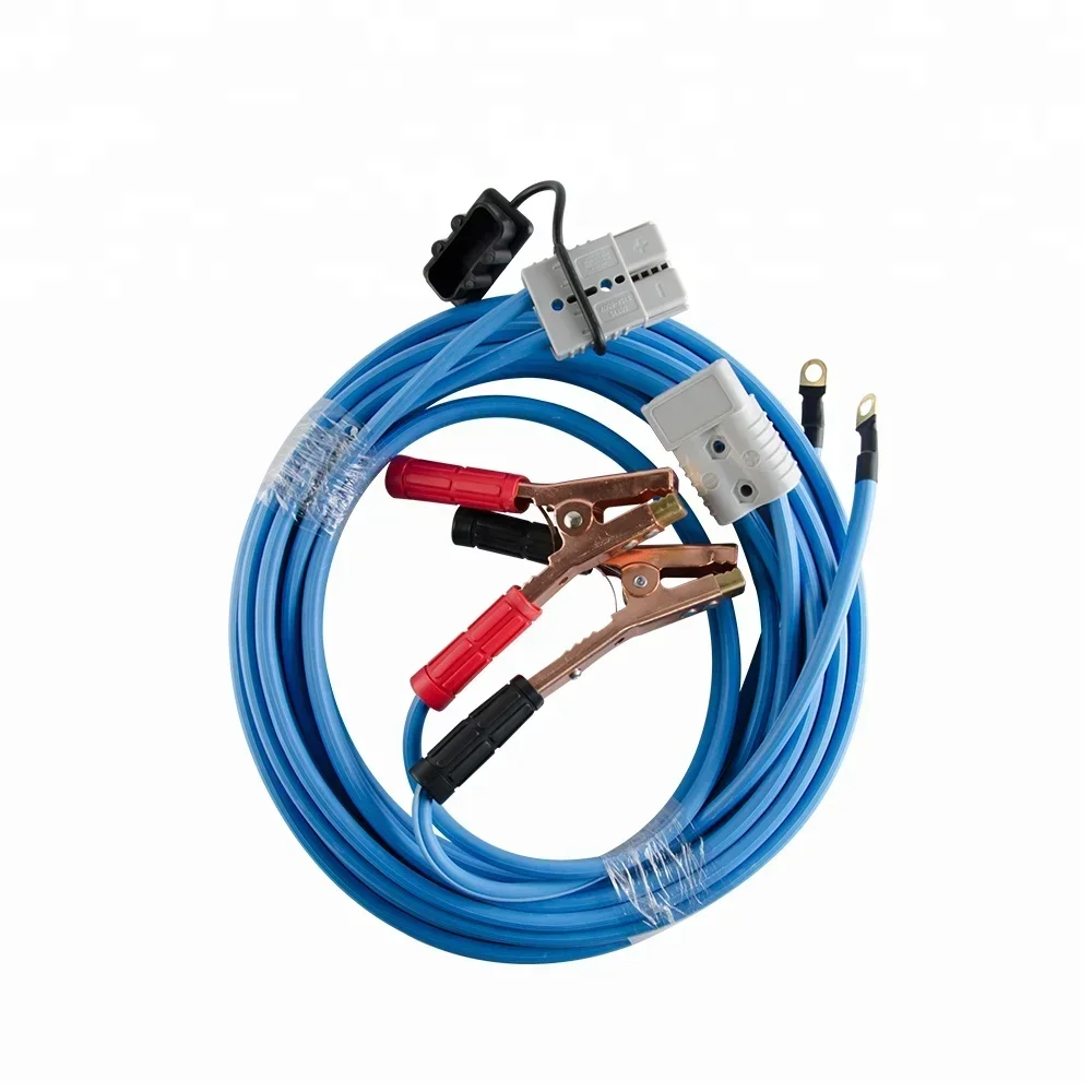 

Hot SalesJ263 1-Gauge 800A Permanent Installation Kit Jumper Battery Cables With Quick Connect Plug 30 Ft Allows You To Boost A