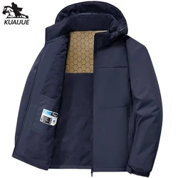 Jacket Mens autumn Winter New mens jacket collar Solid color Solid color Jackets men business casual coat Men's coats M-5XL 8829