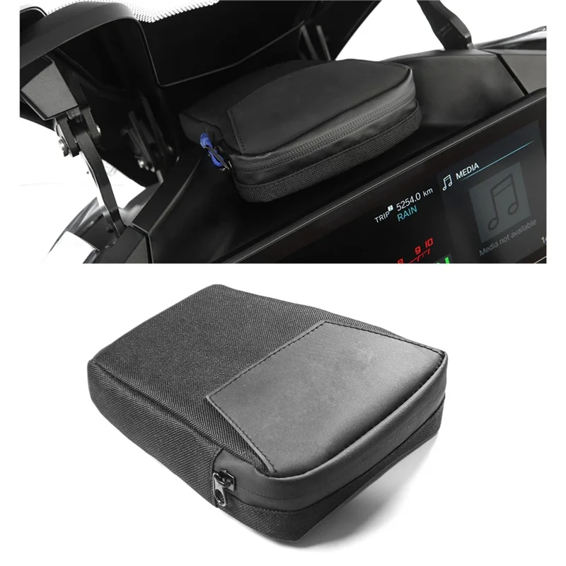 ABOK-Motorcycle Cockpit Bag Storage Bag Fairing Bags Windshield Package For BMW R1250RT R 1250 RT 2021 2022 2023 -
