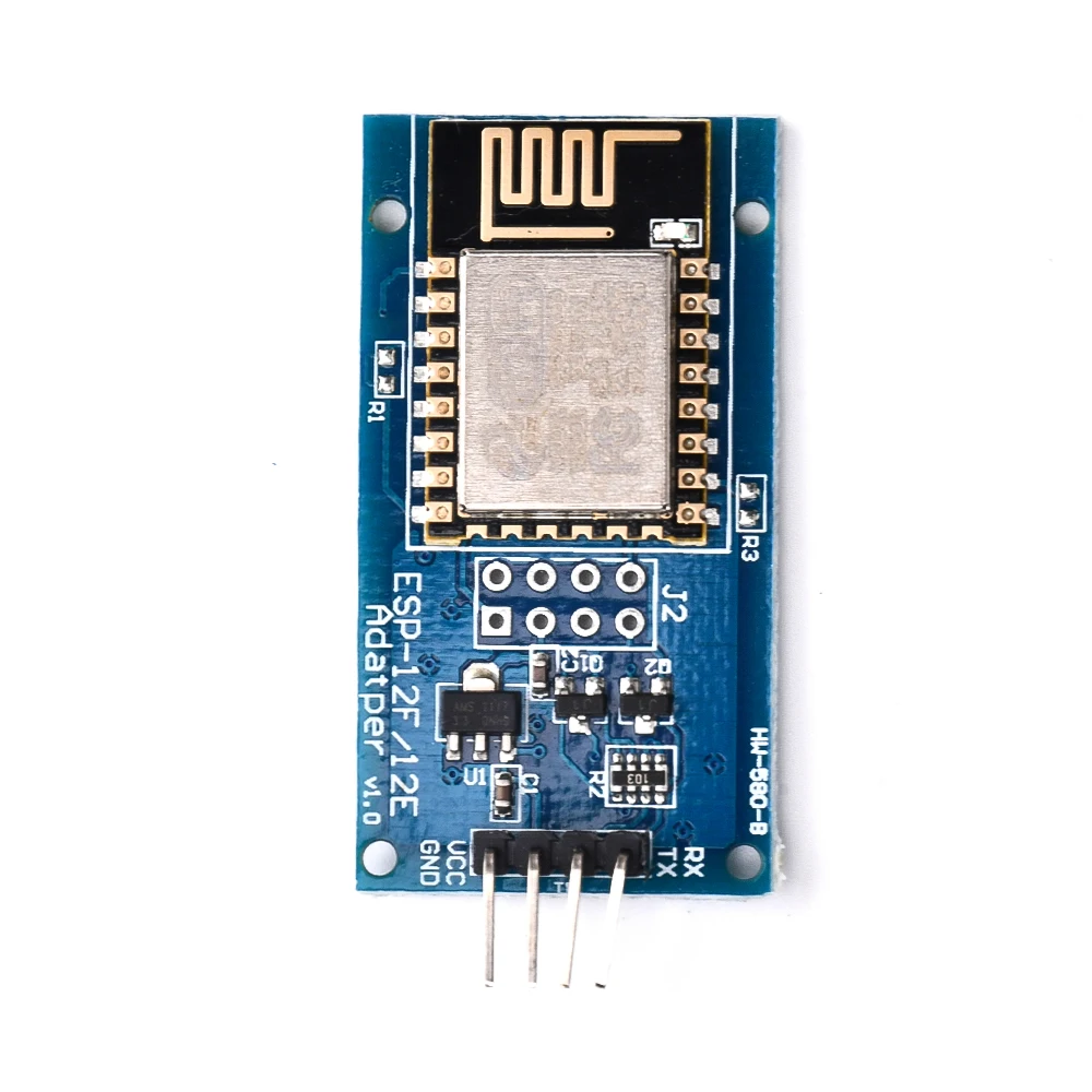 ESP8266 ESP-07 WIFI Module V1.0 4 Pin TTL Serial UART Port Controller with 2.4GHz IPEX Antenna for Arduino