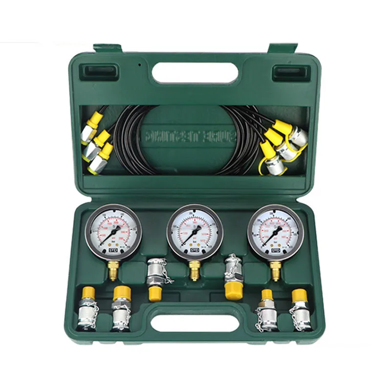 

Excavator Pressure Hydraulic Oil Test Pressure Detector Precise Hydraulic Measuring Box Pilot Pump Combination Instrument