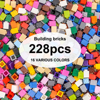 100g1x1high brickBuilding Blocks Thick FiguresBricks Dots Educational Creative SizeCompatible With Plastic Toys forChildren