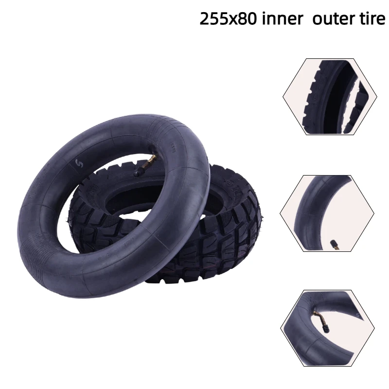 Electric Scooter Tire 10 Inch 255x80 Tyre for Inokim oxo Kugoo M4 G1 Dualtron VICTOR EAGLE Speedway 4 Zero 10X Bike
