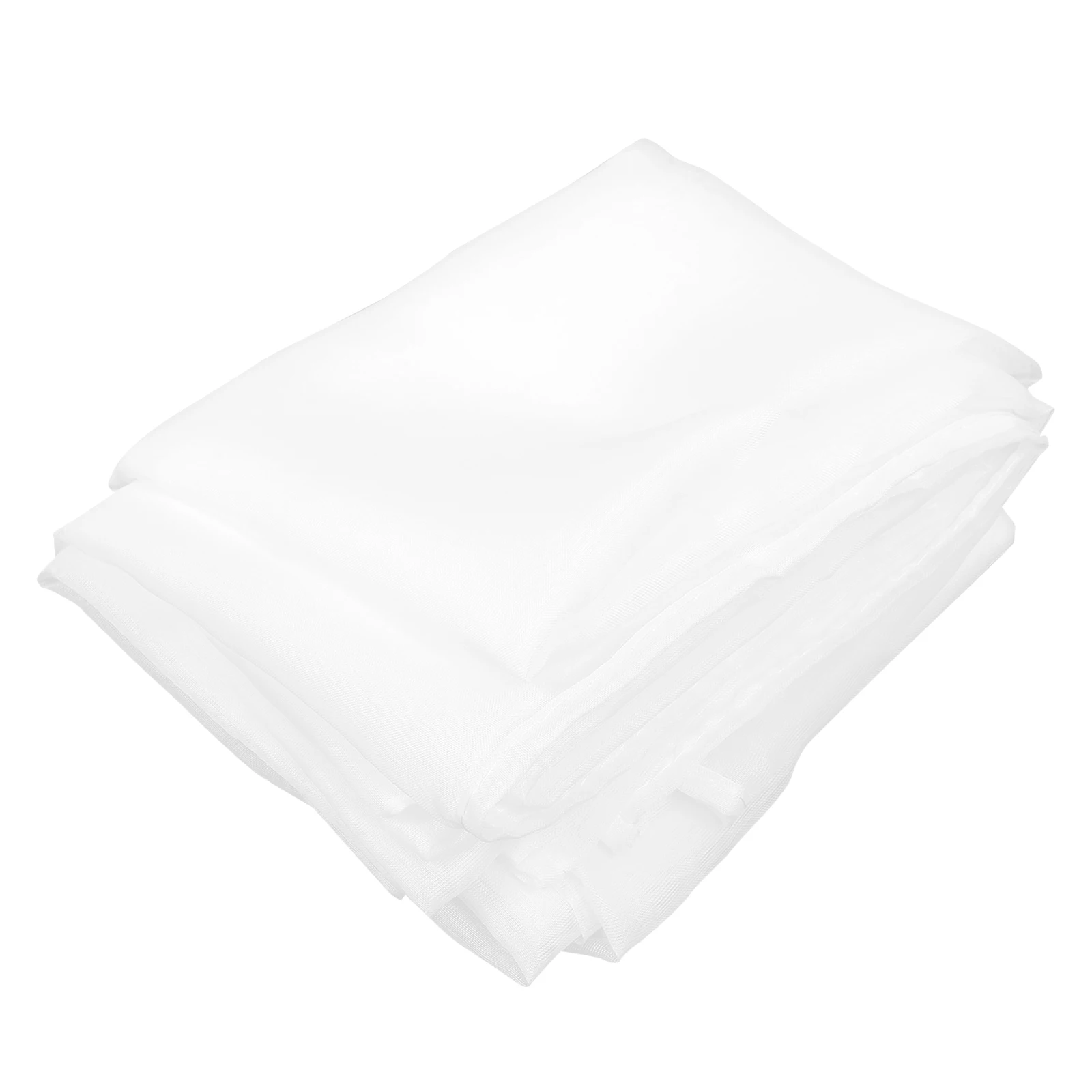 

White Voile Curtains Semi Sheer Linen Style Drape Beige Blue Bedroom Living Room Balcony Decor Rod Pocket Polyester