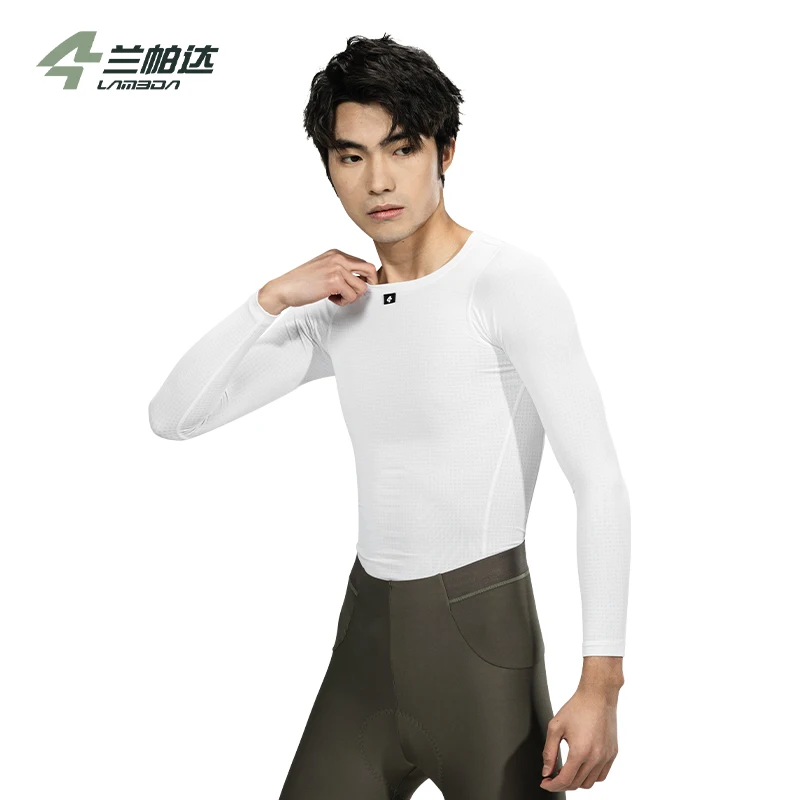 

LAMEDA Men's Cycling Sweatshirt Long-sleeved Road Cycling Underwear Moisture-absorbent Quick-drying Cycling Base Layer Shirt