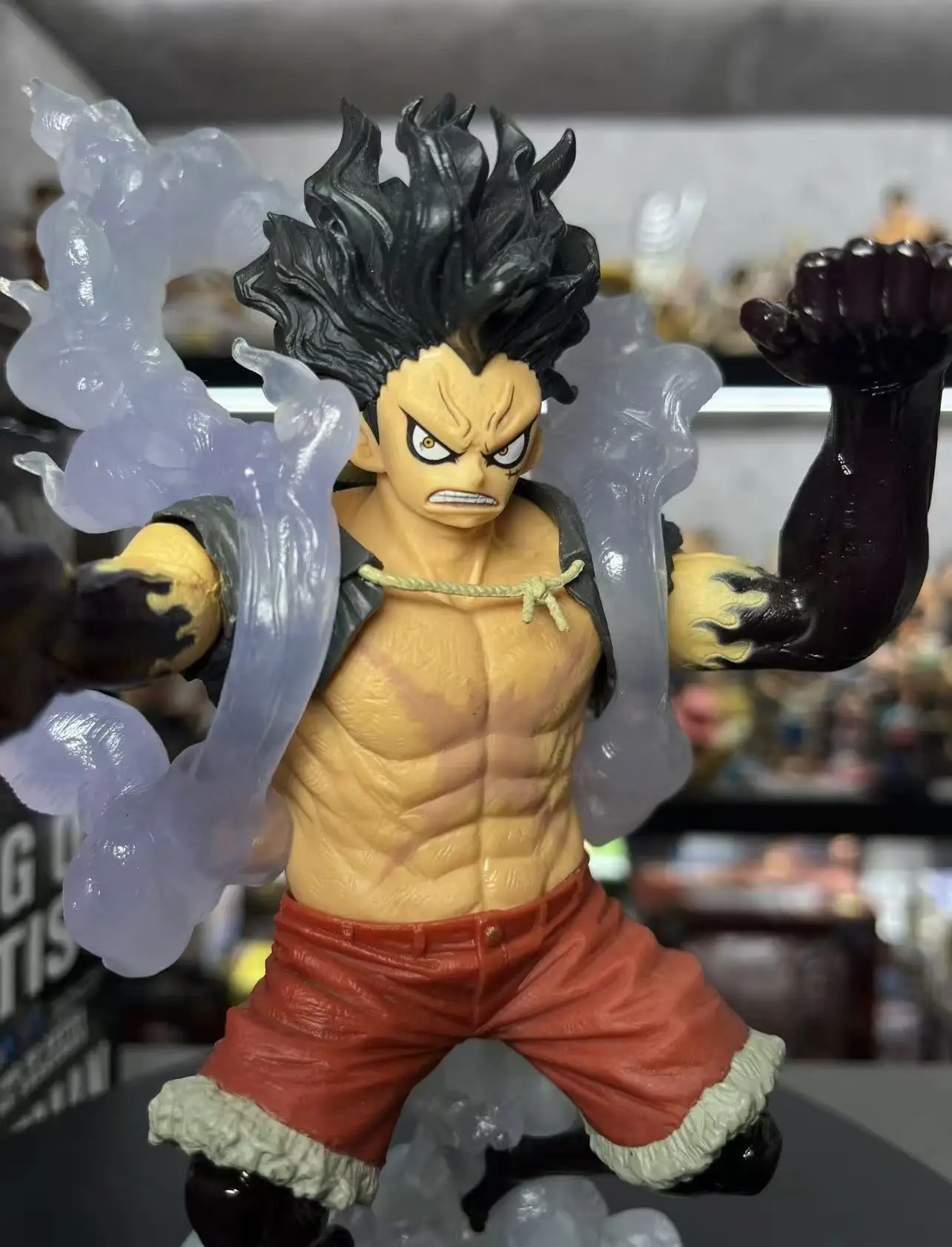 In Stock Bandai Banpresto One Piece Monkey D. Luffy Gear 4 Wano Country Boundman Snakeman Figure Model Collection Toy Gift - view 4