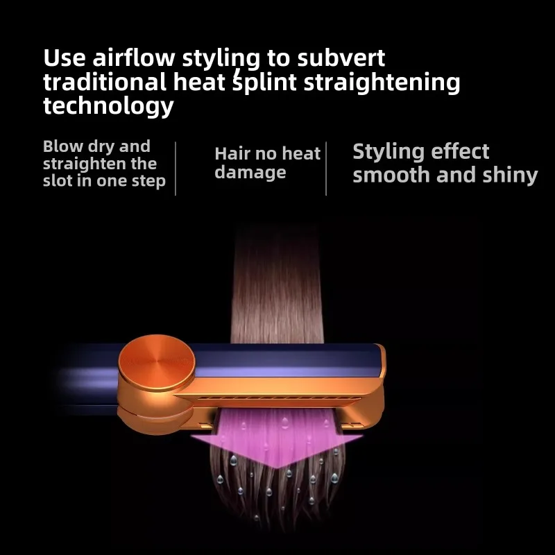 Secador de pelo alisador férula alisador secador de pelo peine rizador Escova Cabelo Escova Secadora Rotativa