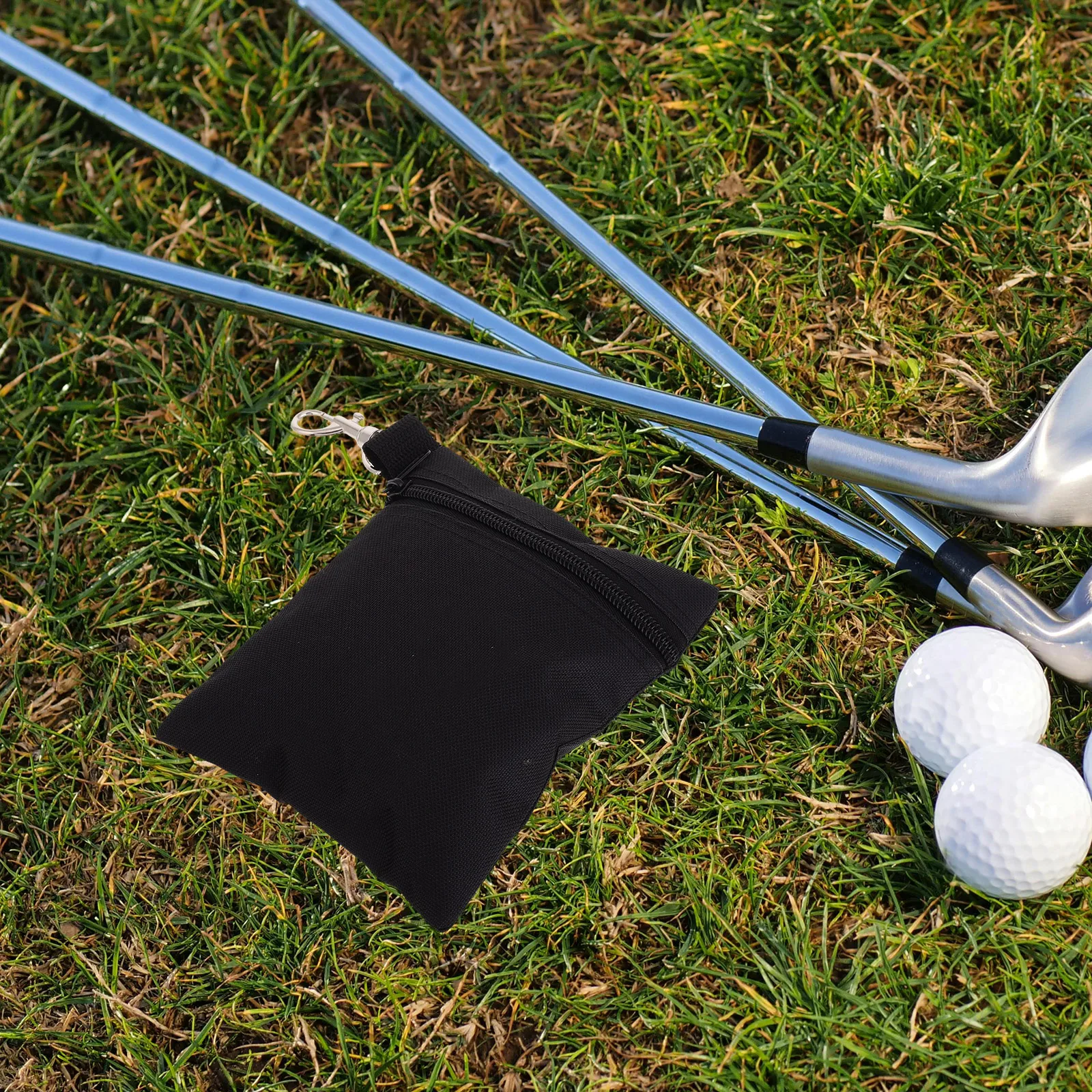 

4pcs Accessories Waist Pack Lightweight Durable Nylon Golf Ball Storage Organizer Pouch for Men Women Outdoor Activities Golf