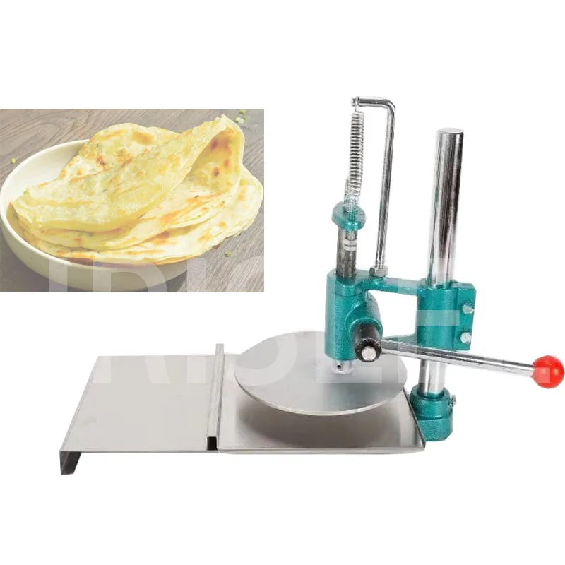 

Stainless Steel Manual Pizza Dough Press Machine Flour Press Machine Pizza Snack Equipment