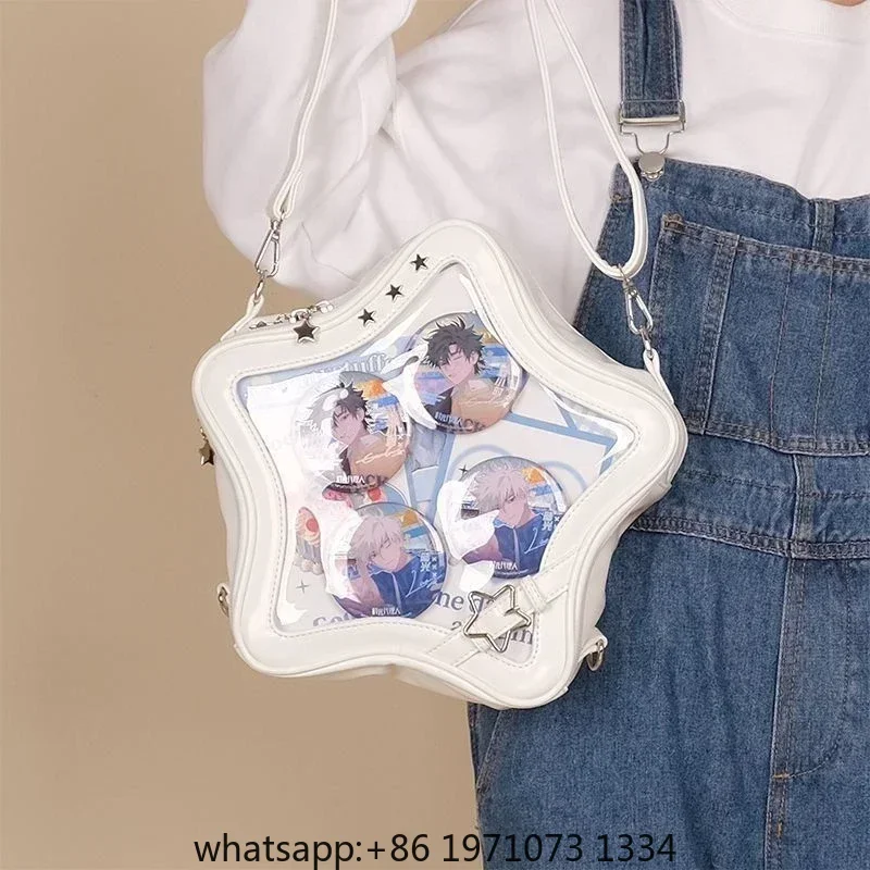 New Ita Bag Backpacks 2026 Popular Transparent School Bag for Women Sweet Chic Star Crossbody Bag Display Autumn Bolsa Сумка