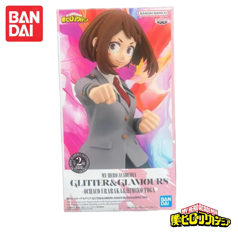 

In Stock Original Bandai Banpresto Anime Characters My Hero Academia Glitter Glamours Ochaco Uraraka Prizes Garage Kit Model
