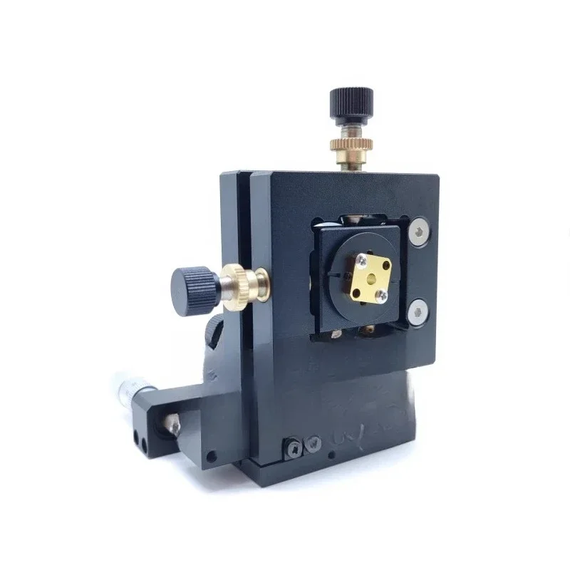 

Precision fiber coupler, four-dimensional adjustment frame