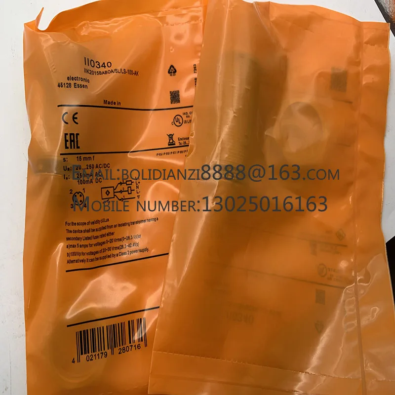 

The brand-new original sensor II0340 warranty for one year in stock