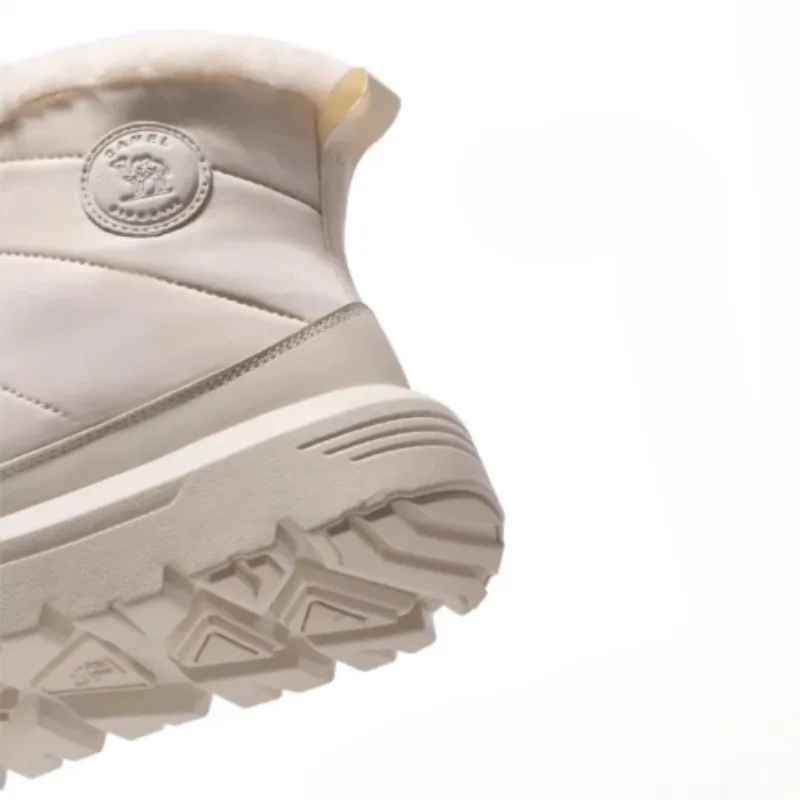 Warm Velvet High Top Women's Snow Boots - GOLDEN CAMEL 2024