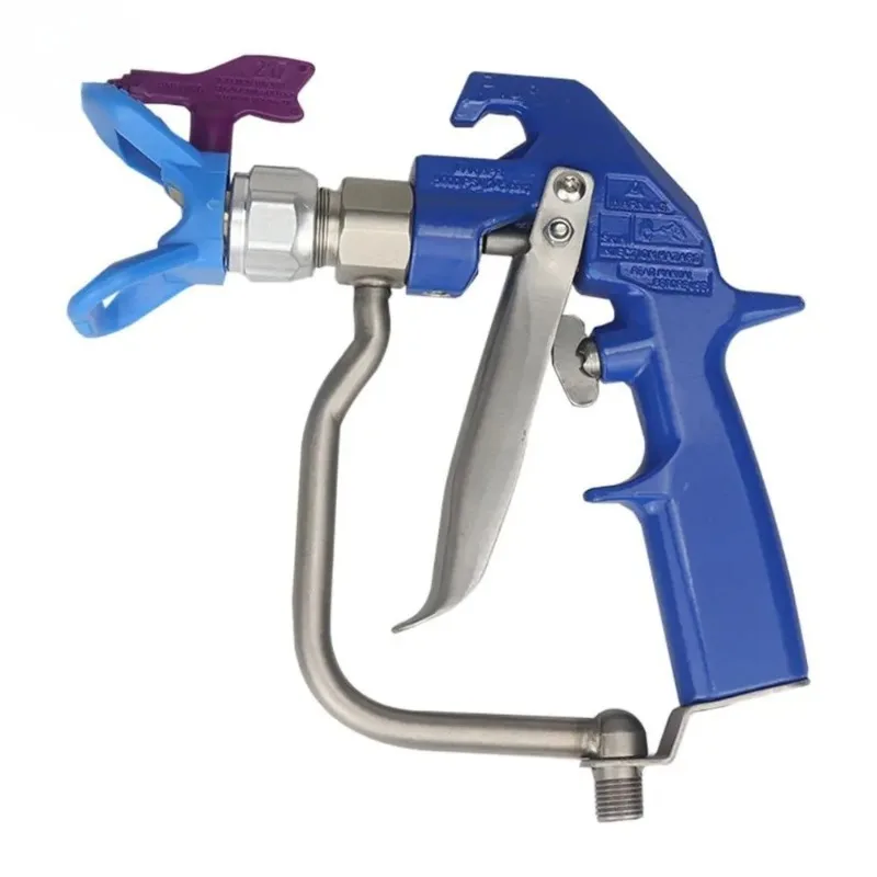 NOVO é adequado para aftermarket com textura HD de 4 dedos 1/4 " 241705   Pistola pulverizadora mal ventilada com proteção para 5000PSI 960/7900/833