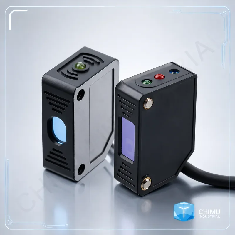 【CHIMU INDUSTRIAL】for E3Z-LS61 Square Diffuse Photoelectric Switch Visible Light Point Induction for Precise Position