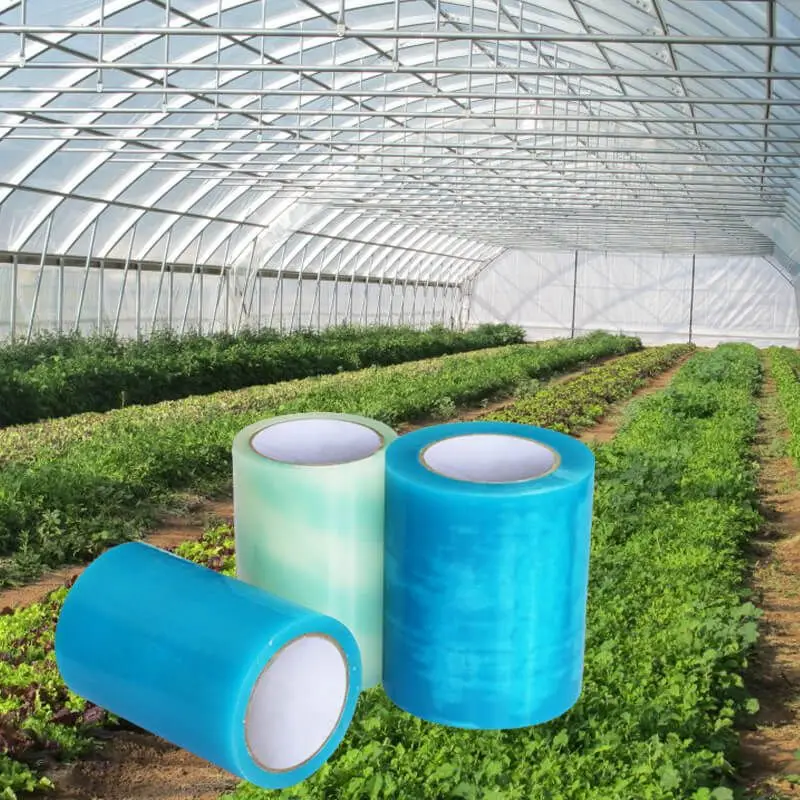 50M Transparent High Adhesive Greenhouse Film Repair Tape UV Resistant Strong Agriculture Garden Film Repair Adhesive Shed Tape