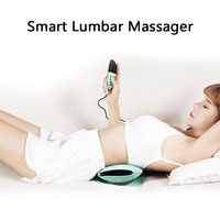 Home multifunctional electric lumbar tractor waist massager inflatable back stretcher vibration massage neuralgia relief