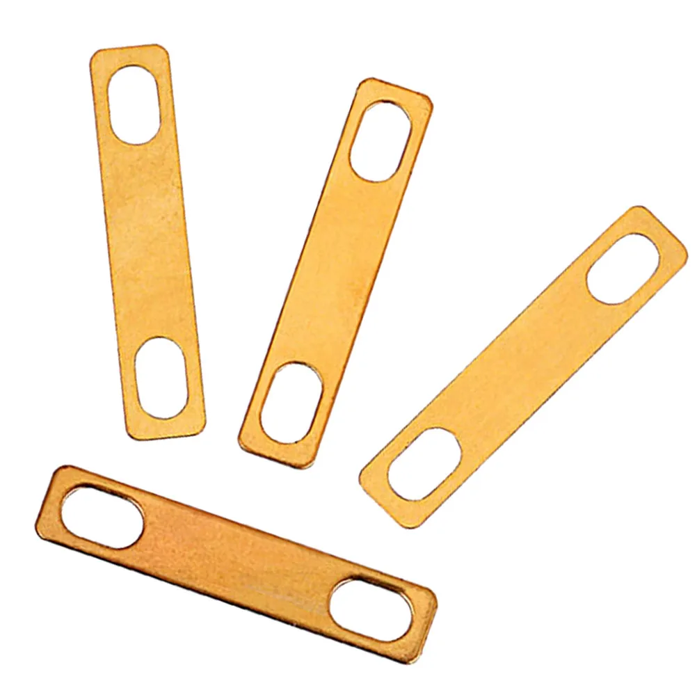 

4PCS Guitar Neck Shim Heightening Gasket Joint Plate Brass Accessories Adjustment Durable Easy Install Sound Quality