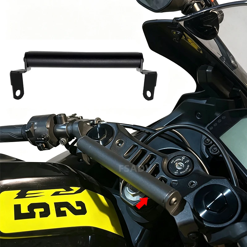 Smart Phone Holder Navigation GPS Plate Bracket Adapt For YAMAHA YZF R3 R25 YZFR3 YZFR25 R 3 2019-2023 2022 2021 Motocycle