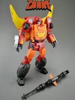 DX9 Transformation Toy D06 Original Red Rodimus/Hot Rod CARRY MP Scale with Car Action Figures