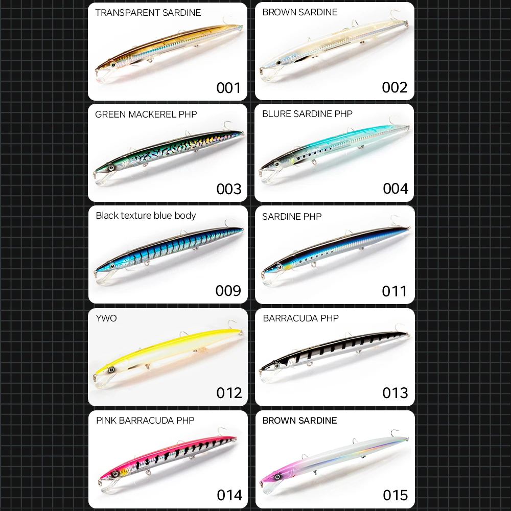 Hunthouse Sandeel Minnow 미끼 143mm/14g 173mm/23g 20... - 4