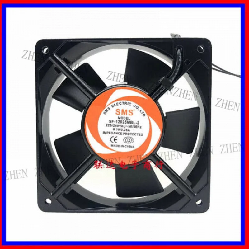 

Y FOR SMS SF-12025MBL-2 AC220V-240V 0.1-0.08A Cabinet Cooling Fan