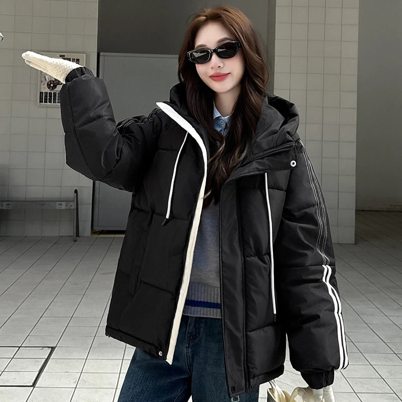 

Parkas Womens Extra Long Autumn Polyester Double-Layered Snap-Button Over-The-Knee Concealed Flap Pocket Appliques Slimming 2025