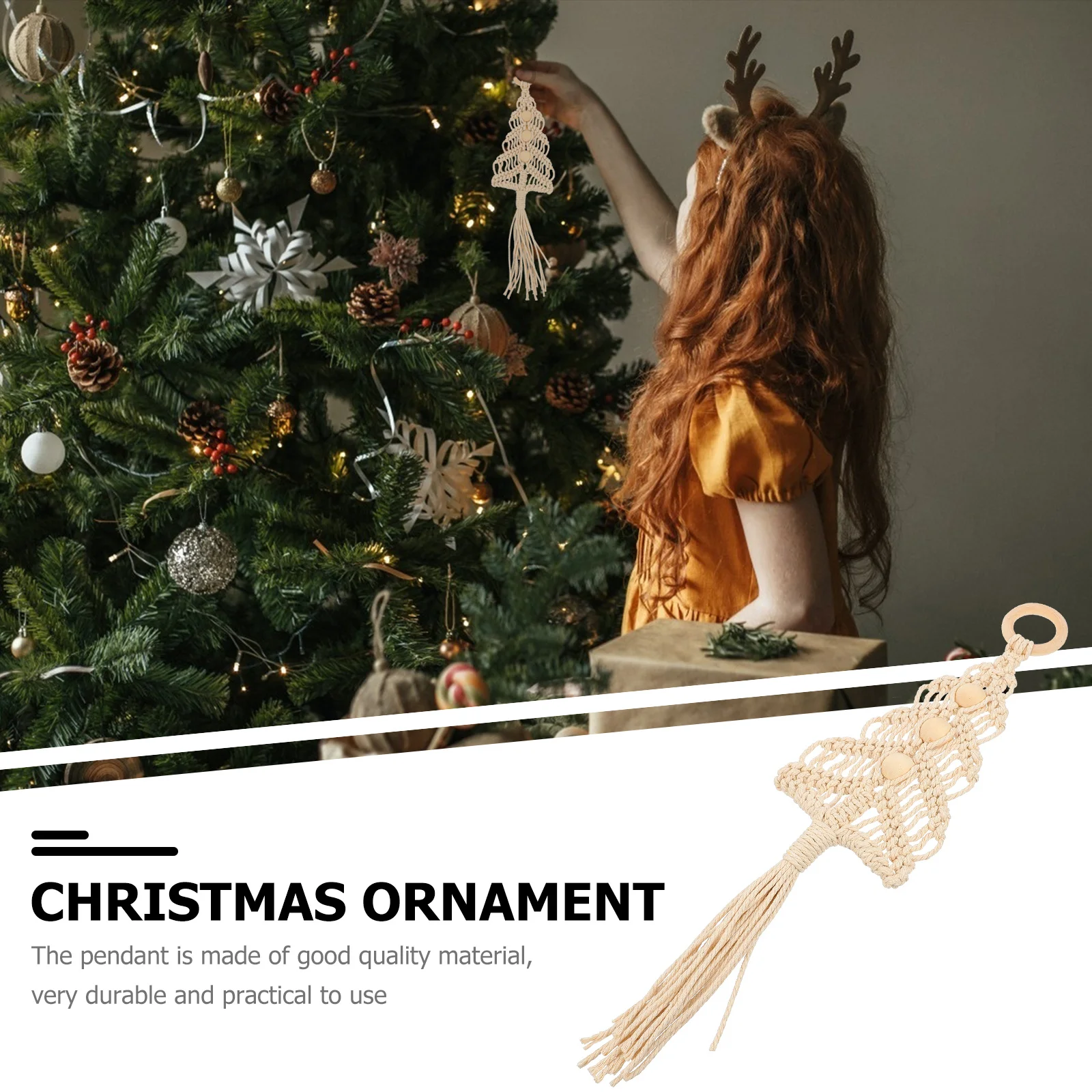 

1Pcs Festival Pendant Good Quality Material Great Visual Effect Xmas Party Decor Christmas Ornament Christmas Tree Pendant