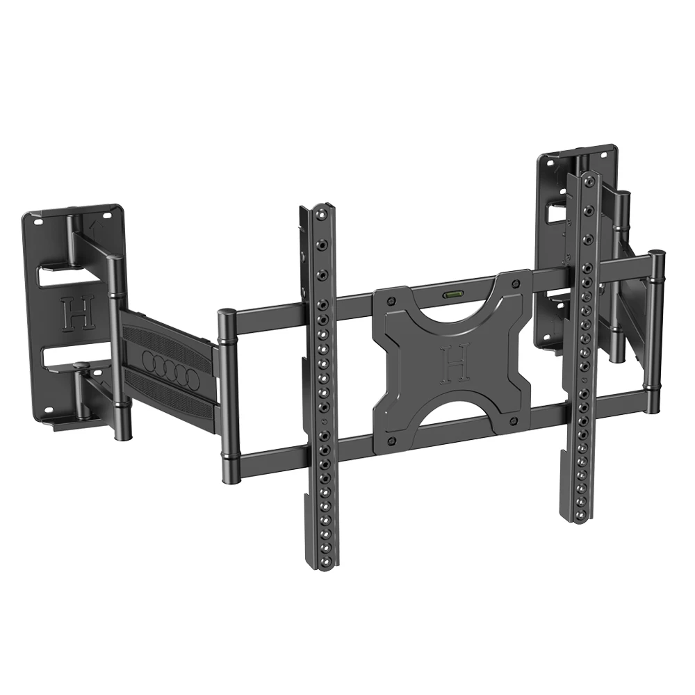 

Full Motion TV Wall Mount for 55–90 Inch TVs up to 220 lbs, TV Mount Has Smooth Swivel, Tilt, Extension, Max VESA 600x400mm