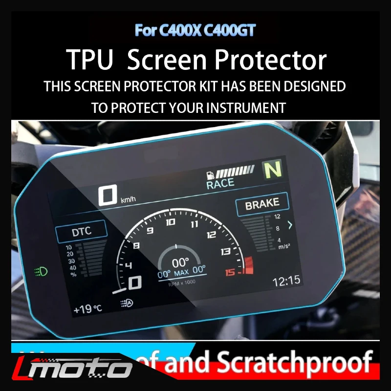 

Для BMW C400GT C400X C400 GT C400 X GT C 400GT C 400X аксессуары кластерная защитная пленка от царапин Защитная пленка для приборной панели