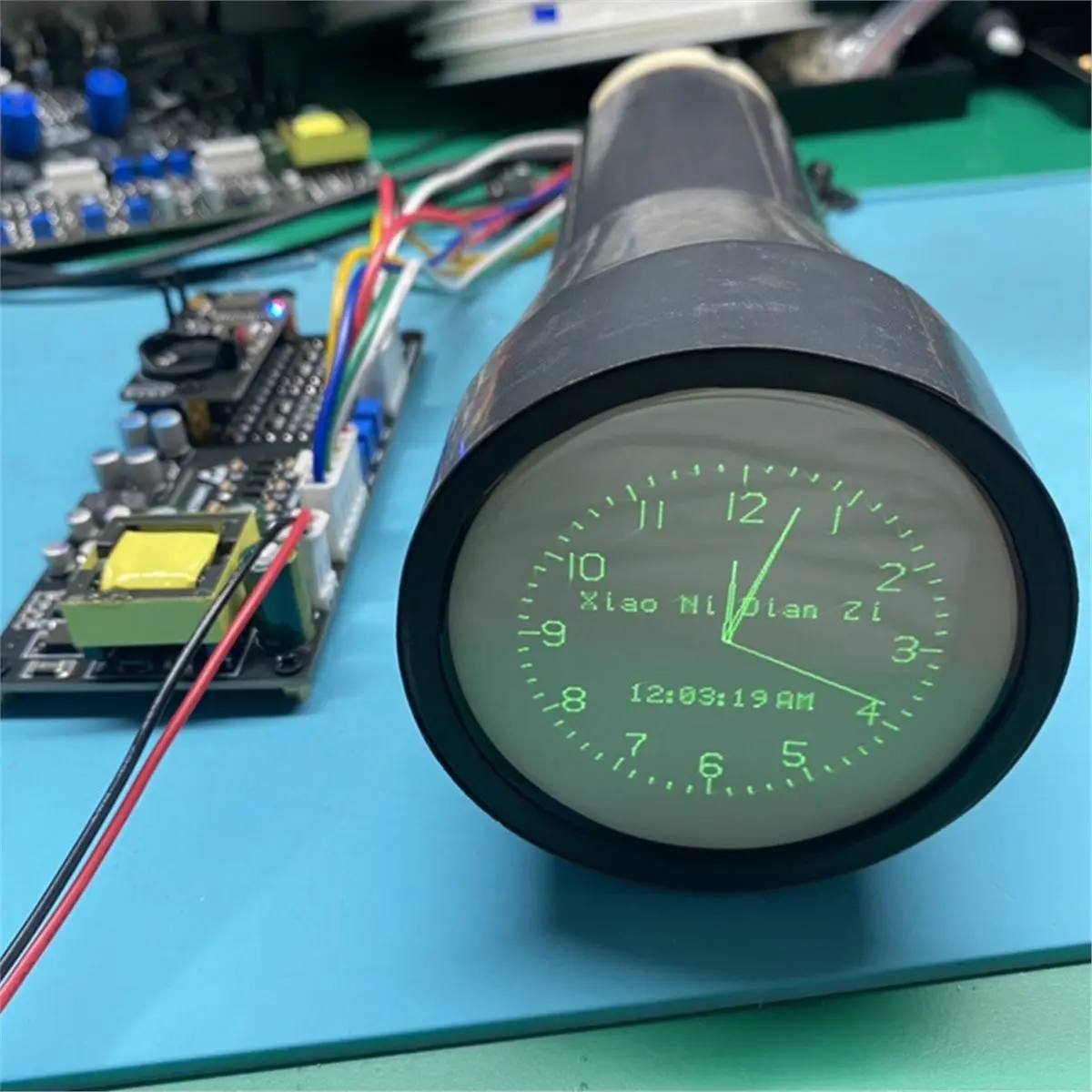 A32I Oscilloscope Tube Clock Controller Board LED Display for 8SJ31J/7SJ32J/5SJ38J/3SJ1J Oscilloscope Tube