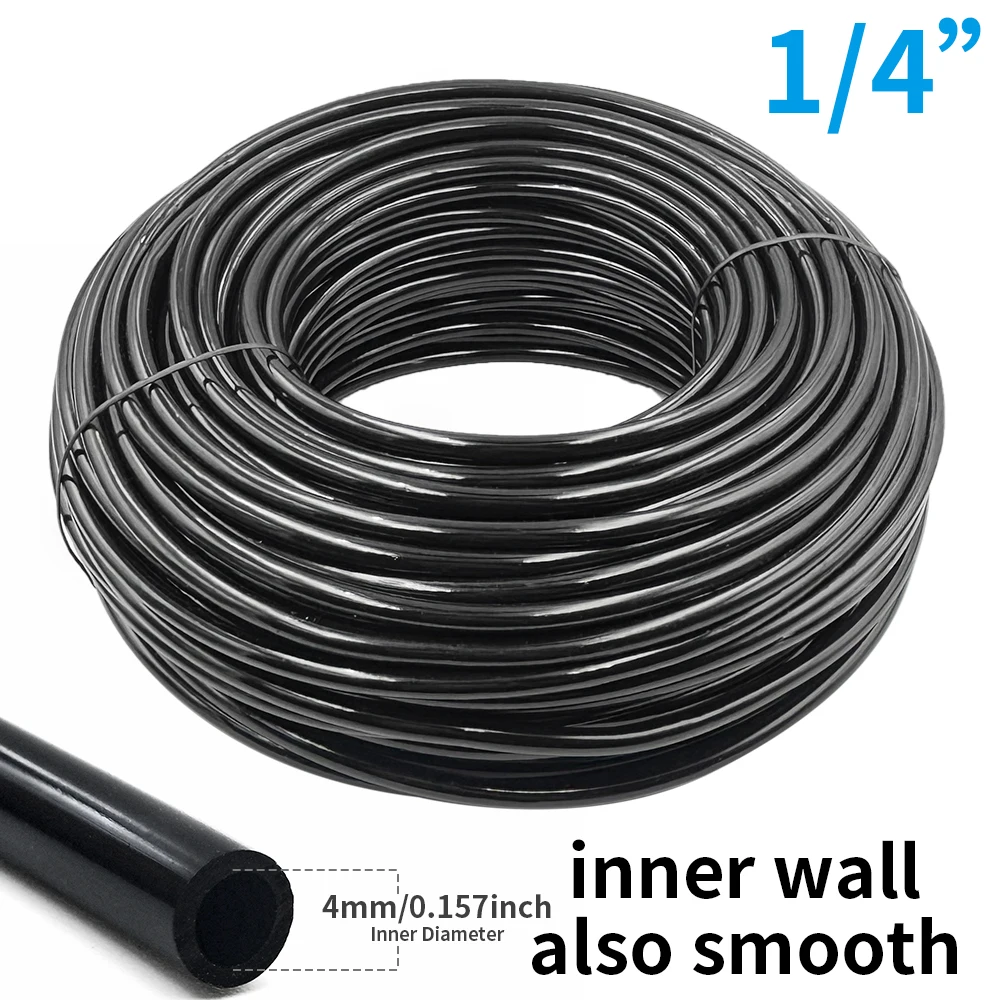

DIY Arbitrary Length 10M/20M/30M... Garden Hose 4/7mm Watering Irrigation System Supplies PVC Micro Drip Pipe Adjustable