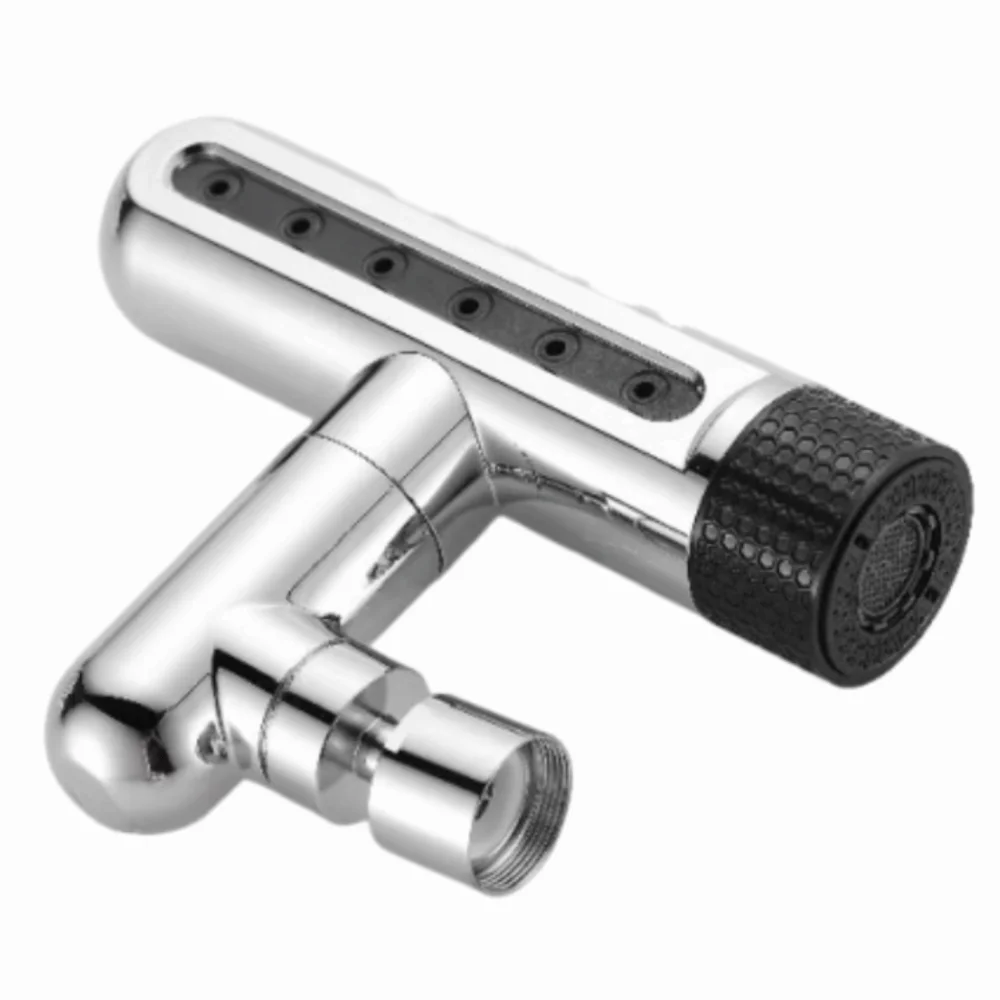 6 Modes Kitchen Splash Proof Faucet Water Saving Stainless Steel Swivel Waterfall Faucet Multi-functional Replaceable