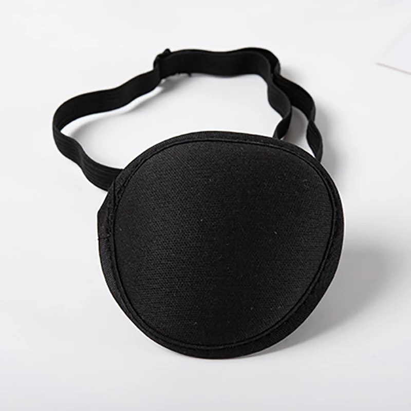 Unisex Waschbare Verstellbare Konkave Augenklappe Schwarz Einzelne Augenklappe Piraten-Augenklappe Einäugige Kinder-Piraten-Cosplay-Kostüm-Augenklappe – Detail 21