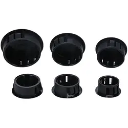 5mm 8mm 6mm- 60mm Plastic hole plug Round Snap Panel Locking Hole Plug Cover blanking plugs plastic cap Nylon Push in Hole Plugs