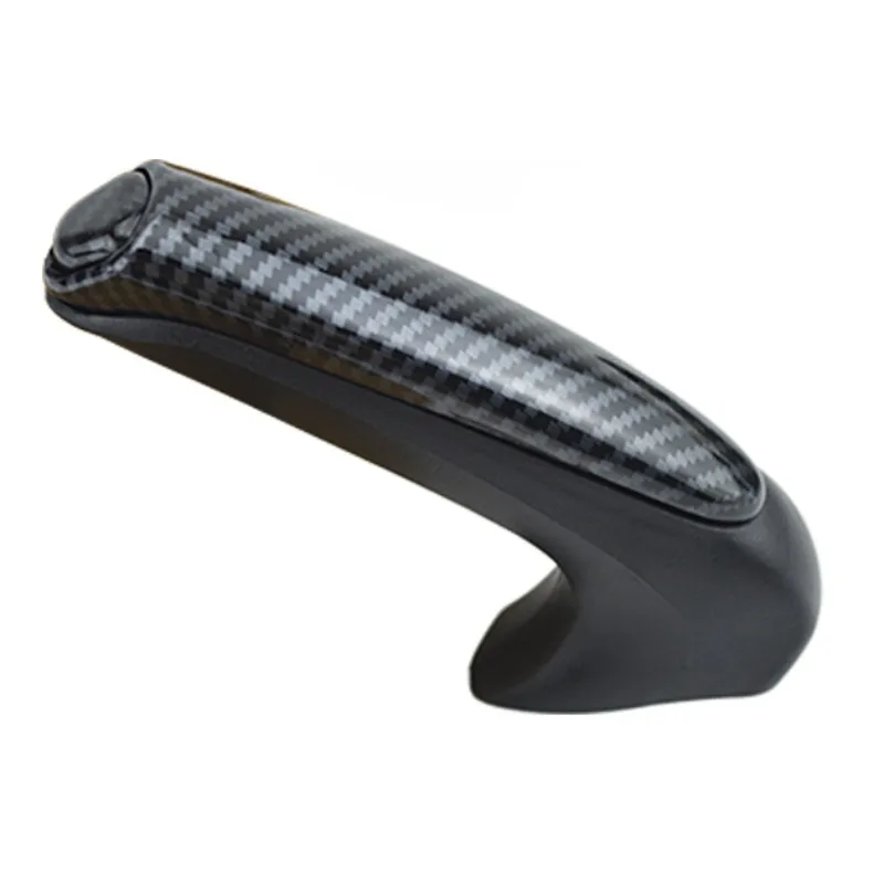 Handbrake Lever Trim Cover Handbraking Cap for Honda Civic 2006 2007 2008 2009 2010 2011 Silver Carbon Fiber Automobile Part