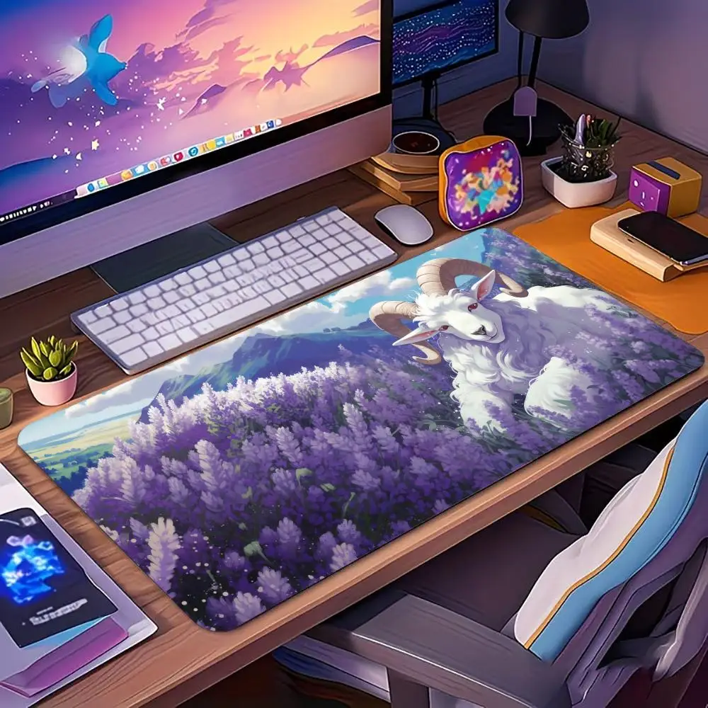 Tactical Rabbit in Wild Mat large mouse pad gaming mats desk pad rubber anti-slip edge locking pc accessories Computer Desks pad