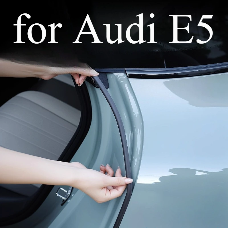 Car Door Edge Rubber Weatherstrip B Pillar Sealing Strips Noise Windproof Protection for Audi E5