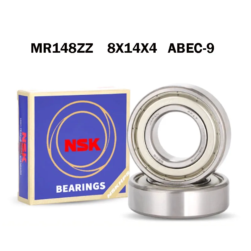 

10 шт. оригинальный японский подшипник NSK MR148 8x14x4 мм MR148ZZ L-1480 MF148 ZZ-2Z-2RS1 микро прецизионные подшипники
