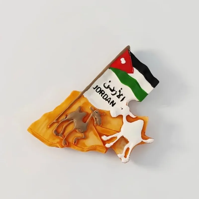 The Hashemite Kingdom of Jordan Fridge Magnets Petra Travelling Souvenirs Home Decoration Weddign Gifts