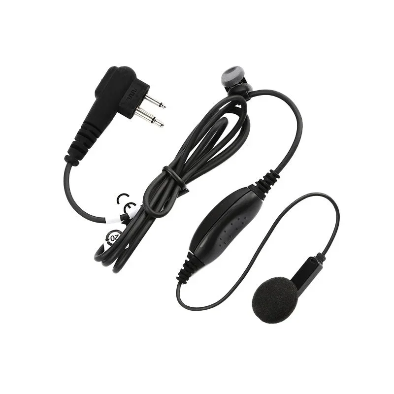 Pmln6534 Headphones with In-line Microphone Push-to-talk and Vox for Dp1400 Cp040 Cp140 CP145 CP165 CP185 Walkie Talkie