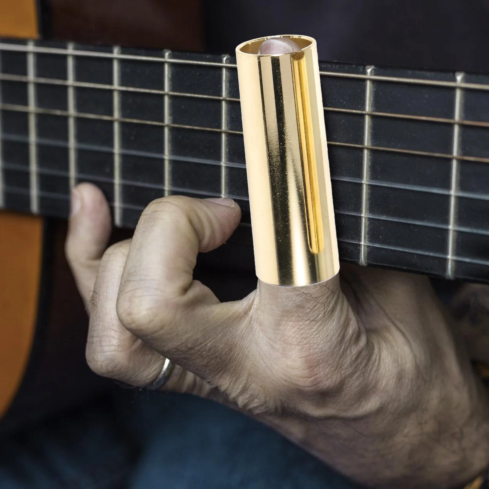 

4Pcs Metal Guitar Slides for Electric Bass Acoustic Smooth Gliding Sound Lightweight Portable Slide Bars Fine Craftsmanship