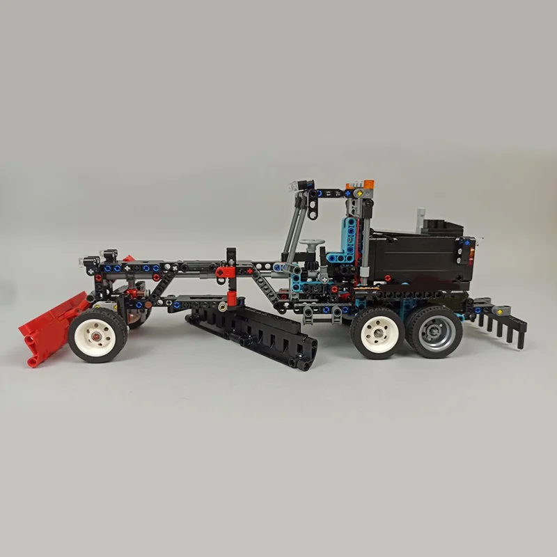 512 pièces MOC niveleuse routière modèle technique blocs de Construction Construction assembler bricolage créatif idée cadeau de noël brique jouets enfants