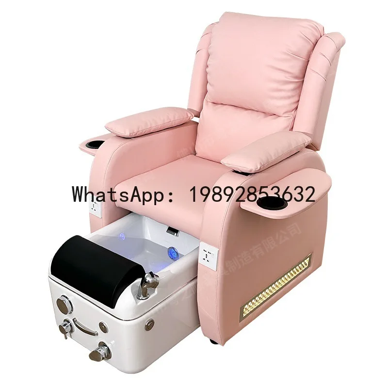 LYY Electric Reclining Nail Massage Chair Foot Spa Sofa Recliner Manicure Stool Nail Salon Massage Special