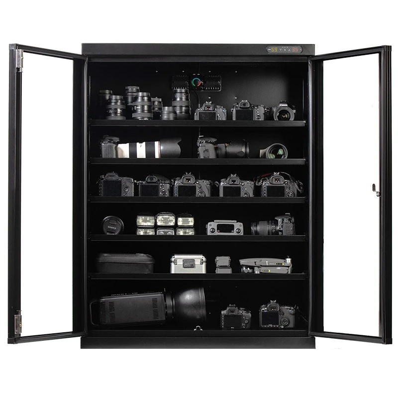 

Electronic moisture-proof double door SLR camera drying cabinet, antique collection, household drying oven