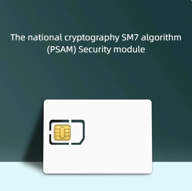 Carte PSAM SM7/PSAM/algorithme à Triple Authentification SM7/FMCOS-PSAM