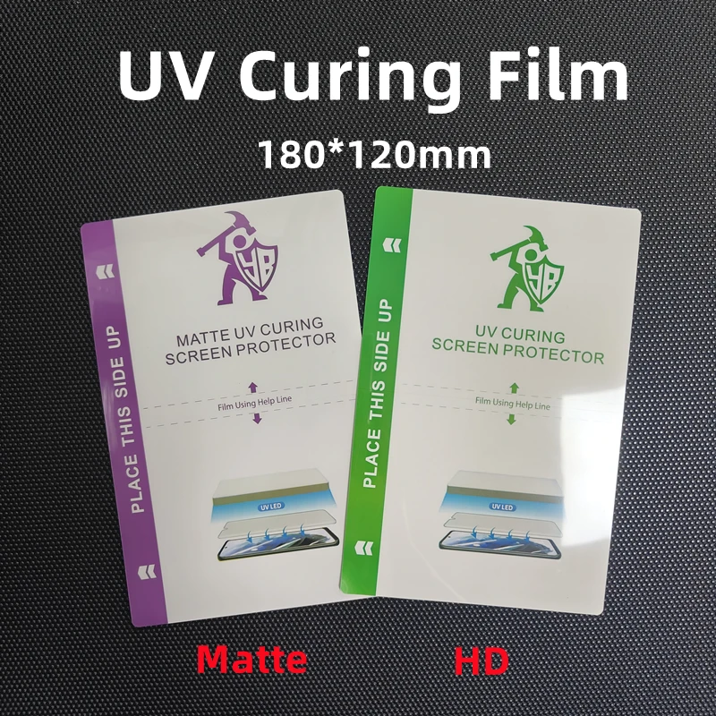 25pcs Matte UV Curing Film for Cutting Machine Screen Protector For Phone HD Flexible UV-Optics Film For Cutting Machine Plotter