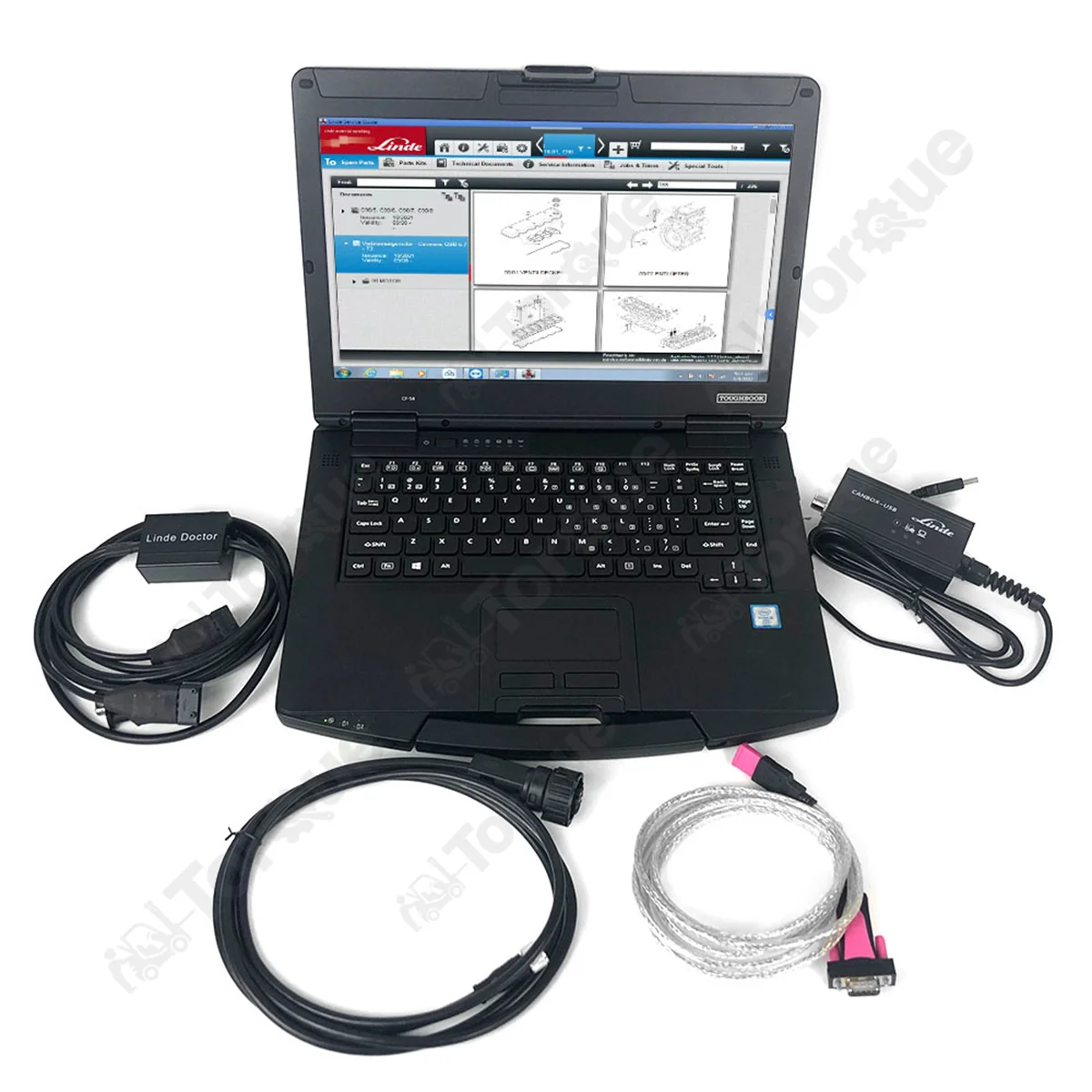 

CF54 laptop for linde forklift diagnostic tool Linde canbox Still diagnostic tool linde canbox doctor forklift Diagnose tool